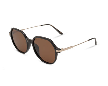 Mario Rossi 🇮🇹 ( Made in Italy ) Square Women's Sunglasses(UV) Polarized lens - نضاره دوت كوم | رقم 1 للنظارات الأصليه في مصر
