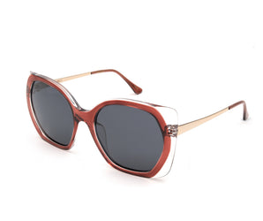 Mario Rossi 🇮🇹 ( Made in Italy ) Cat Eye Women's Polarized Sunglasses(UV) - نضاره دوت كوم | رقم 1 للنظارات الأصليه في مصر
