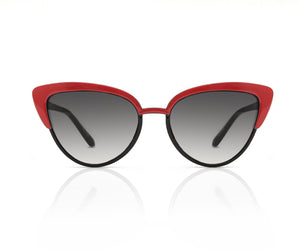 Mario Rossi 🇮🇹 ( Made in Italy ) Cat Eye Girl Sunglasses(UV) - { Junior 7 : 10 Years } - نضاره دوت كوم | رقم 1 للنظارات الأصليه في مصر