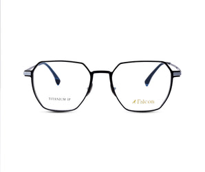 Falcon Square Men's Optical Frame Titanium - نضاره دوت كوم | رقم 1 للنظارات الأصليه في مصر