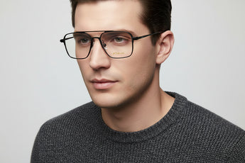 Falcon Square Men's Optical Frame - نضاره دوت كوم | رقم 1 للنظارات الأصليه في مصر