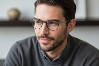 Falcon Round Men's Optical Frame - نضاره دوت كوم | رقم 1 للنظارات الأصليه في مصر