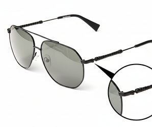 Baldinini 🇮🇹 Square ( Made in Italy ) Men Sunglasses Polarized(UV400) (Copy)