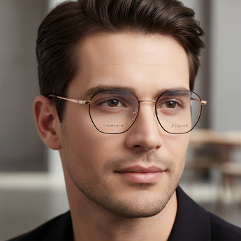Falcon Round Men's Optical Frame - نضاره دوت كوم | رقم 1 للنظارات الأصليه في مصر
