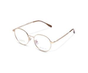 Falcon Round Men's Optical Frame Titanium - نضاره دوت كوم | رقم 1 للنظارات الأصليه في مصر
