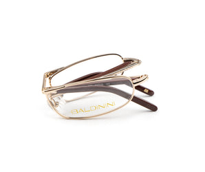 Baldinini 🇮🇹 ( Made in Italy ) Rectangle Unisex Reading HalfMoon Folding