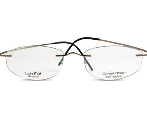 LIGHTFLY 🇮🇹 Square ( Made in Italy ) Unisex Optical Frames - Rimless - نضاره دوت كوم | رقم 1 للنظارات الأصليه في مصر