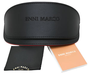 Enni Marco 🇮🇹 ( Made in Italy ) Square Men Sunglasses(UV)