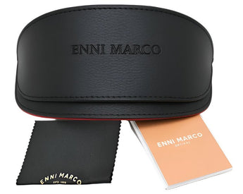 Enni Marco 🇮🇹 ( Made in Italy ) Square Men's Optical Frame Rimless - نضاره دوت كوم | رقم 1 للنظارات الأصليه في مصر
