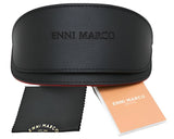 Enni Marco 🇮🇹 ( Made in Italy ) Round Unisex Optical Frame - نضاره دوت كوم | رقم 1 للنظارات الأصليه في مصر