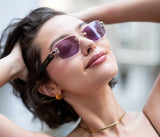 Aura Black Calm – 4 - in - 1 Color Changing Smart Sunglasses - نضاره دوت كوم | رقم 1 للنظارات الأصليه في مصر