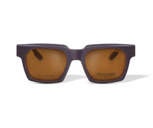 Gestapo Square Optical Men Clip on UV Polarized