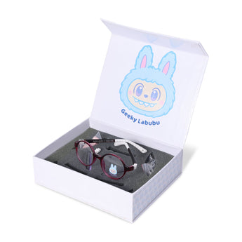Geeky labubu Square KIDS Size Available From 5 : 12 Years - نضاره دوت كوم | رقم 1 للنظارات الأصليه في مصر