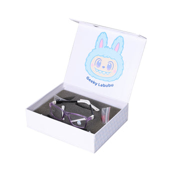 Geeky labubu Square KIDS Size Available From 5 : 12 Years - نضاره دوت كوم | رقم 1 للنظارات الأصليه في مصر