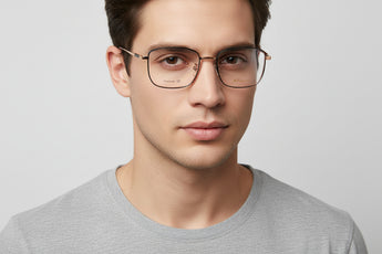 Falcon Square Men's Optical Frame - نضاره دوت كوم | رقم 1 للنظارات الأصليه في مصر