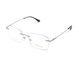 Falcon Rectangle Unisex Titanium Optical Frames - Rimless2 - نضاره دوت كوم | رقم 1 للنظارات الأصليه في مصر