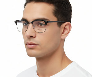 Falcon Master Club Men's Optical Frame - نضاره دوت كوم | رقم 1 للنظارات الأصليه في مصر