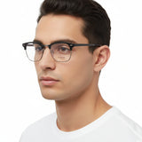 Falcon Master Club Men's Optical Frame - نضاره دوت كوم | رقم 1 للنظارات الأصليه في مصر