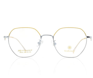 Sunflower Round Women's Titanium Optical Frame - نضاره دوت كوم | رقم 1 للنظارات الأصليه في مصر