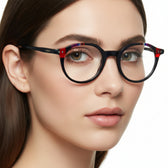 Sunflower Round Women's Optical Frame - نضاره دوت كوم | رقم 1 للنظارات الأصليه في مصر