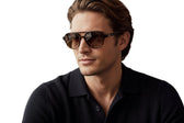 Falcon Square Men's Sunglasses(UV) - نضاره دوت كوم | رقم 1 للنظارات الأصليه في مصر