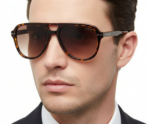 Falcon Square Men's Sunglasses(UV) - نضاره دوت كوم | رقم 1 للنظارات الأصليه في مصر