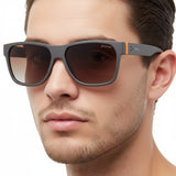 Falcon Square Men Sunglasses(UV) - نضاره دوت كوم | رقم 1 للنظارات الأصليه في مصر