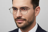 Falcon Round Men's Optical Frame - نضاره دوت كوم | رقم 1 للنظارات الأصليه في مصر