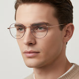 Falcon Round Men's Optical Frame - نضاره دوت كوم | رقم 1 للنظارات الأصليه في مصر