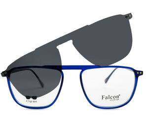 FALCON Square Men's Clip on Polarized