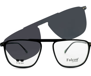 FALCON Square Men's Clip on Polarized
