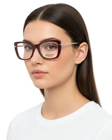 Mario Rossi 🇮🇹 ( Made in Italy ) Cat Eye Women's Optical Frames - نضاره دوت كوم | رقم 1 للنظارات الأصليه في مصر