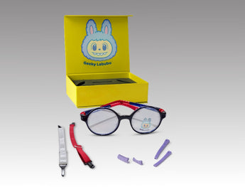 Geeky labubu Square KIDS Size Available From 5 : 12 Years - نضاره دوت كوم | رقم 1 للنظارات الأصليه في مصر