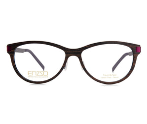 ENZZO 🇮🇹 Square ( Made in Italy ) Women's Optical Frames - Half Frame - نضاره دوت كوم | رقم 1 للنظارات الأصليه في مصر