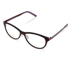 ENZZO 🇮🇹 Square ( Made in Italy ) Women's Optical Frames - Half Frame