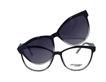 Gestapo Cat Eye Women Clip on Polarized - نضاره دوت كوم | رقم 1 للنظارات الأصليه في مصر
