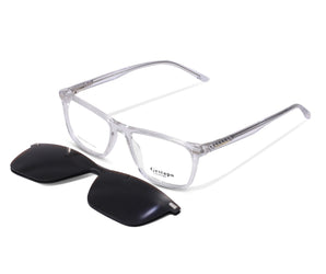 Gestapo Rectangle Optical Men Clip on Polarized ( UV400) - نضاره دوت كوم | رقم 1 للنظارات الأصليه في مصر