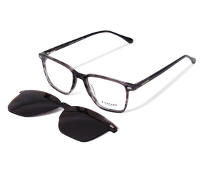 Gestapo Square Optical Men Clip on Polarized ( UV400)