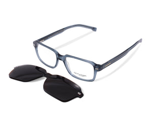 Gestapo Rectangle  Optical Men Clip on Polarized ( UV400)