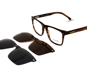 Gestapo Square Men Clip on Polarized