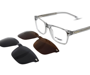Gestapo Square Men Clip on Polarized