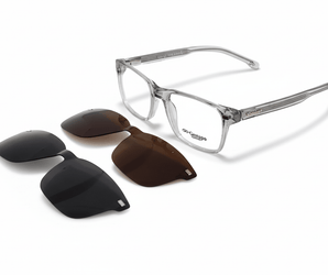 Gestapo Square Men Clip on Polarized - نضاره دوت كوم | رقم 1 للنظارات الأصليه في مصر