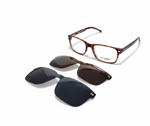 Gestapo rectangle Optical Men Clip on Polarized - نضاره دوت كوم | رقم 1 للنظارات الأصليه في مصر