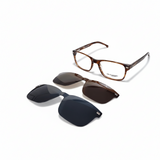 Gestapo rectangle Optical Men Clip on Polarized - نضاره دوت كوم | رقم 1 للنظارات الأصليه في مصر