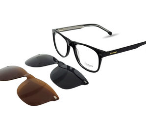 Gestapo Square Men Clip on Polarized