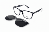 Gestapo Square Optical Men Clip on Polarized - نضاره دوت كوم | رقم 1 للنظارات الأصليه في مصر