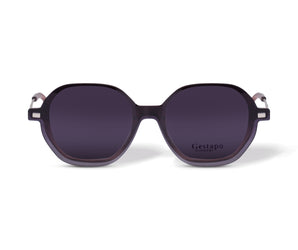Gestapo Square Optical Women  Clip on Polarized ( UV400)