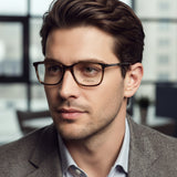 Falcon Square Men's Optical Frame - نضاره دوت كوم | رقم 1 للنظارات الأصليه في مصر