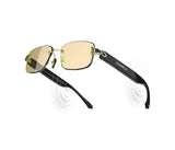 Chamelo Aura ( Audio ) White Calm – 4 - in - 1 Color Changing Smart Sunglasses - نضاره دوت كوم | رقم 1 للنظارات الأصليه في مصر
