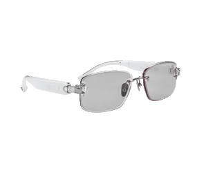 Aura ( Audio ) White Calm – 4 - in - 1 Color Changing Smart Sunglasses - نضاره دوت كوم | رقم 1 للنظارات الأصليه في مصر
